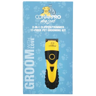 CONAIR PRO GROOM TONDEUSE 2 EN 1 - 16 PIÈCES