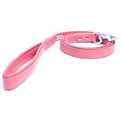 ANGEL PET LAISSE ALPINE 1 / 2" X 48" - ROSE BONBON