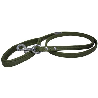 ANGEL PET LAISSE ALPINE 1 / 2" X 48" - OLIVE