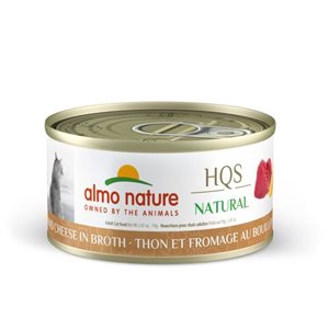 ALMO HQS NATURAL CHAT THON & FROMAGE - 70 G