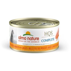 ALMO HQS COMPLETE CHAT POULET & CAROTTE - 70 G