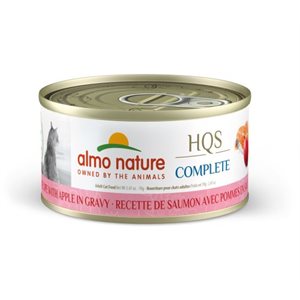 ALMO HQS COMPLETE CHAT SAUMON & POMME - 70 G