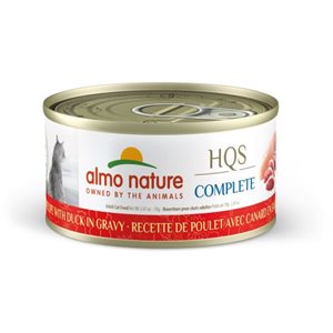ALMO HQS COMPLETE CHAT POULET & CANARD - 70 G