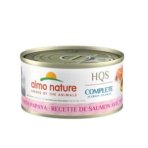 ALMO HQS COMPLETE CHAT SAUMON & PAPAYE - 70 G