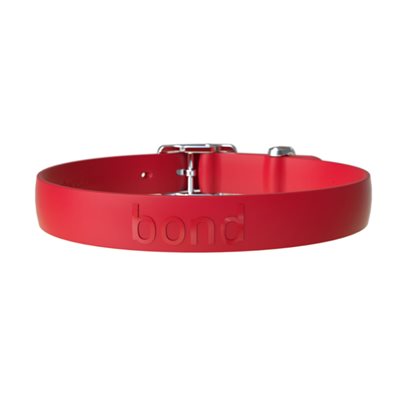 BOND PET COLLIER XS 9"-11" - TOMATE