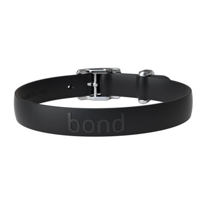 BOND PET COLLIER S 12"-14" - POIVRE