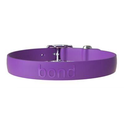 BOND PET COLLIER XS 9"-11" - MAUVE